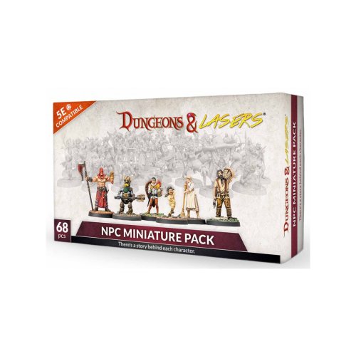 Dungeons & Lasers Npc Miniature Pack